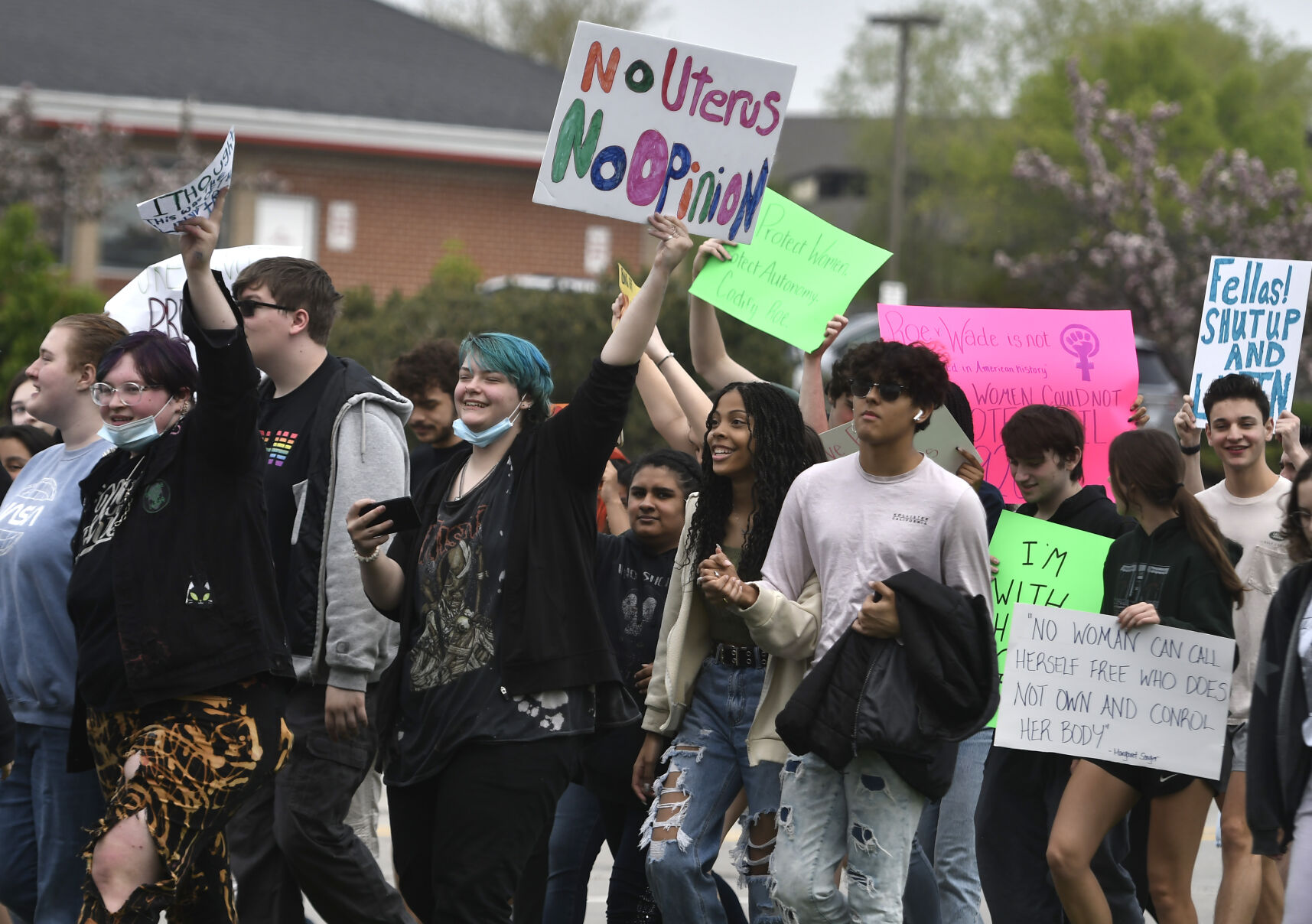 WALKOUT - ROE V. WADE DEMONSTRATION